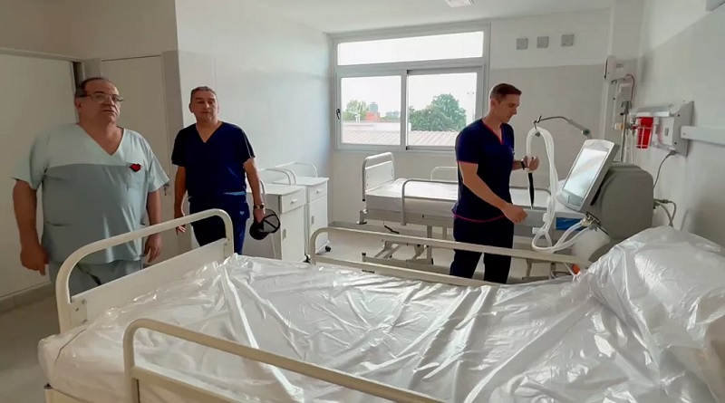 Amplían en un 50% la capacidad operativa de la terapia intensiva en el hospital de Metán
