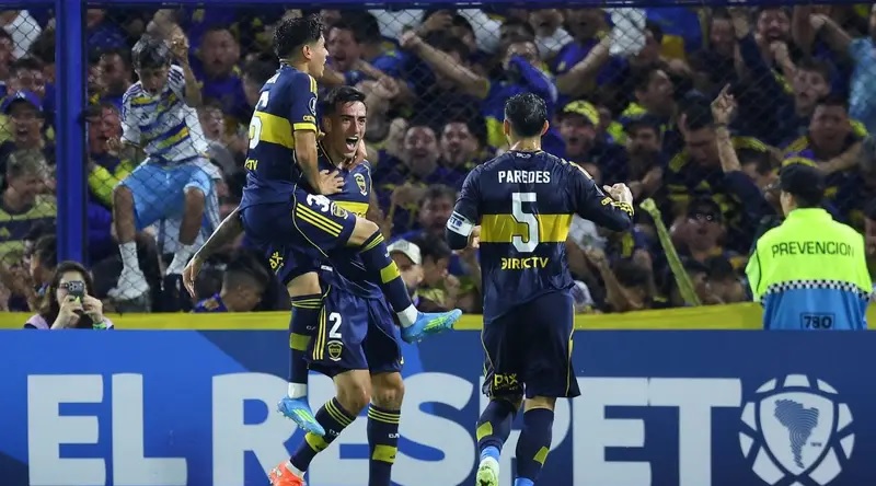 Boca le ganó a Barcelona de Ecuador y sigue invicto en la Copa Libertadores