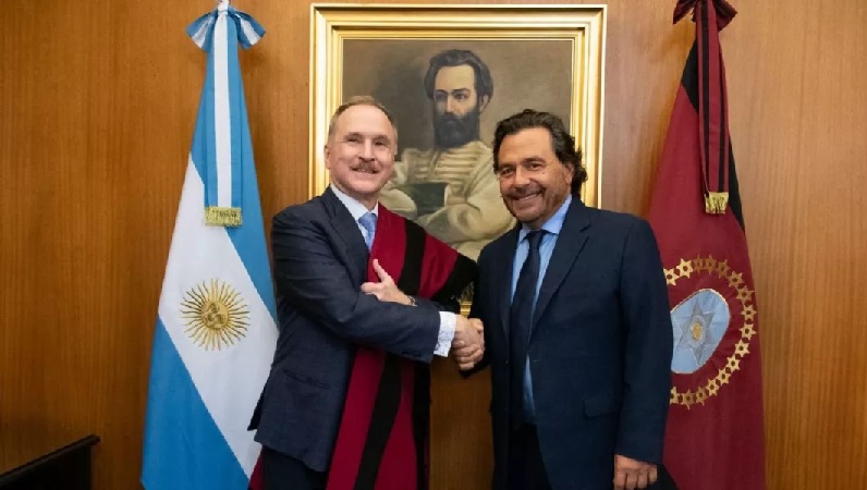 El gobernador Sáenz recibió al Embajador de Estados Unidos en su primera visita oficial al interior del país