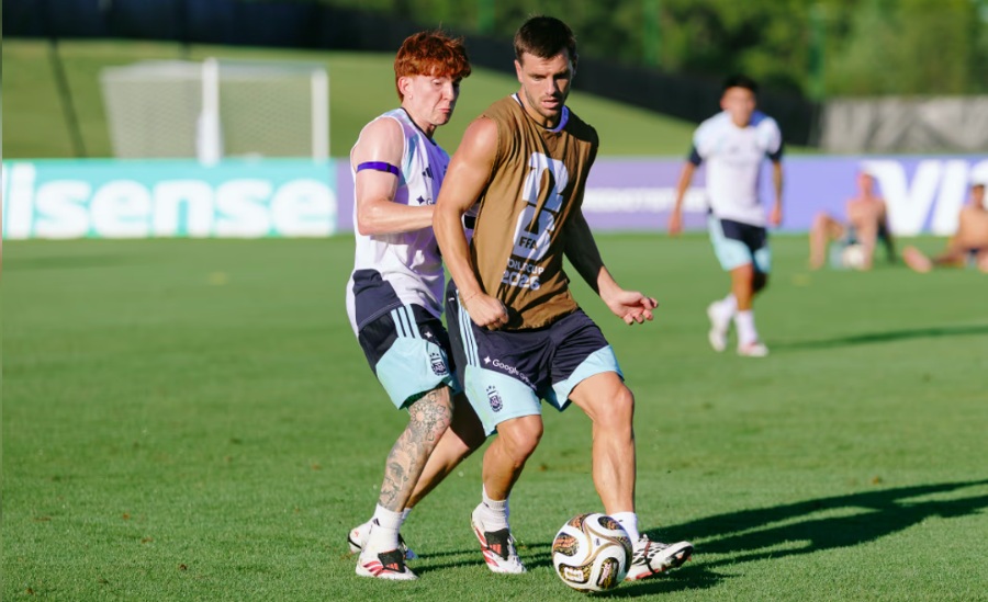 La Selección argentina volvió a los entrenamientos, con la mirada puesta en Inglaterra